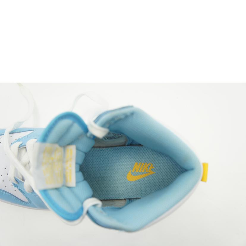 NIKE ナイキ/NIKE DUNK HI RETRO 白×サックスブルー/DD1399 401//ABランク/42