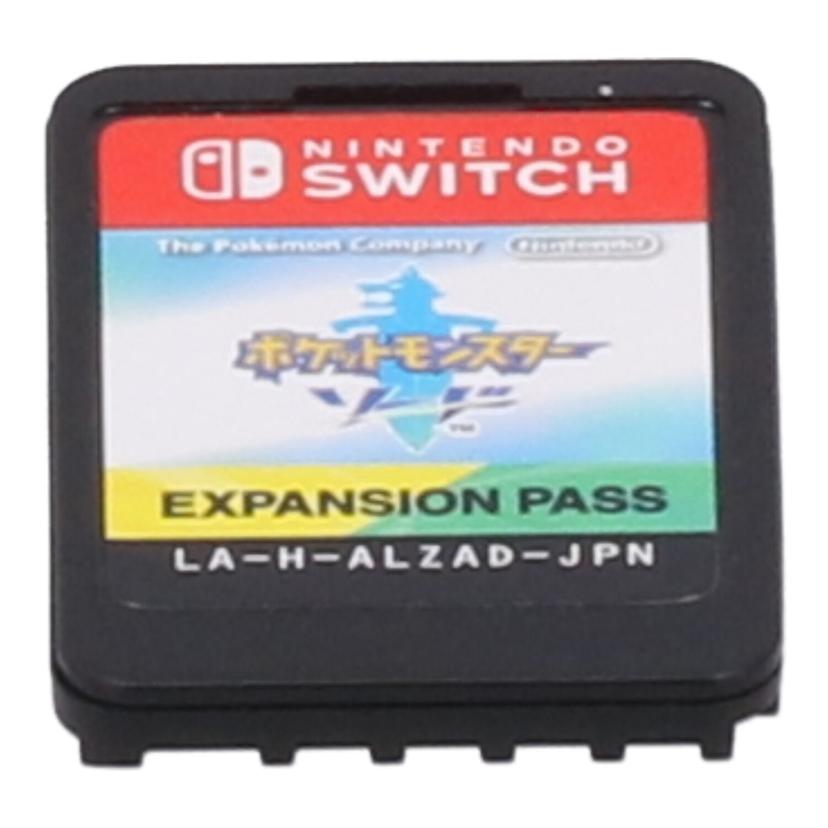 NINTENDO 任天堂 ニンテンドー /ポケットモンスターソード EXPANSIONPASS/LA-H-ALZAD-JPN//ALZAD20A000/Bランク/78