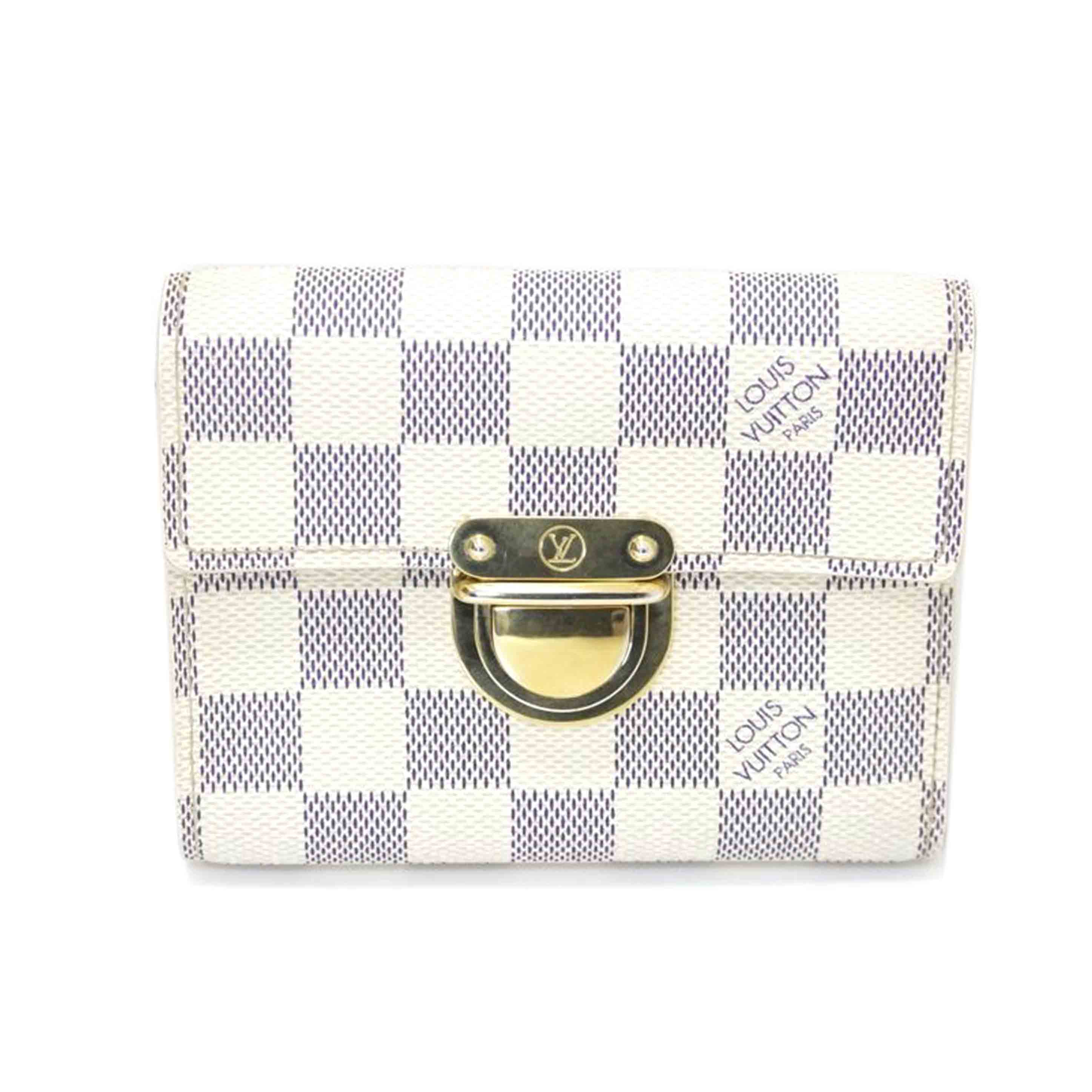 LV ルイヴィトン/ポルトフォイユ・コアラ/ダミエアズール/N60013//CA0***/Bランク/88