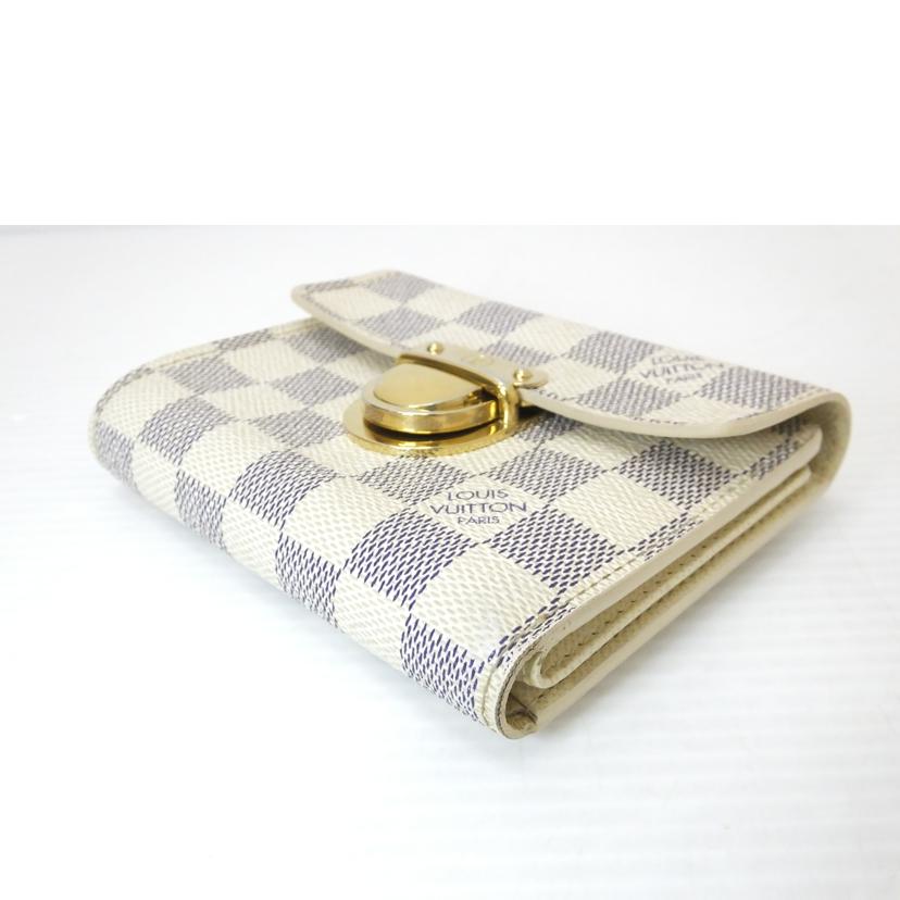 LV ルイヴィトン/ポルトフォイユ・コアラ/ダミエアズール/N60013//CA0***/Bランク/88