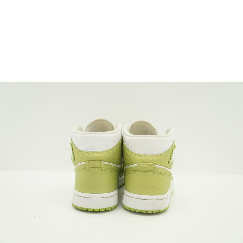 NIKE ナイキ/WMNS AIR JORDAN 1 MID SE 黄緑/DV2959 113//ABランク/42