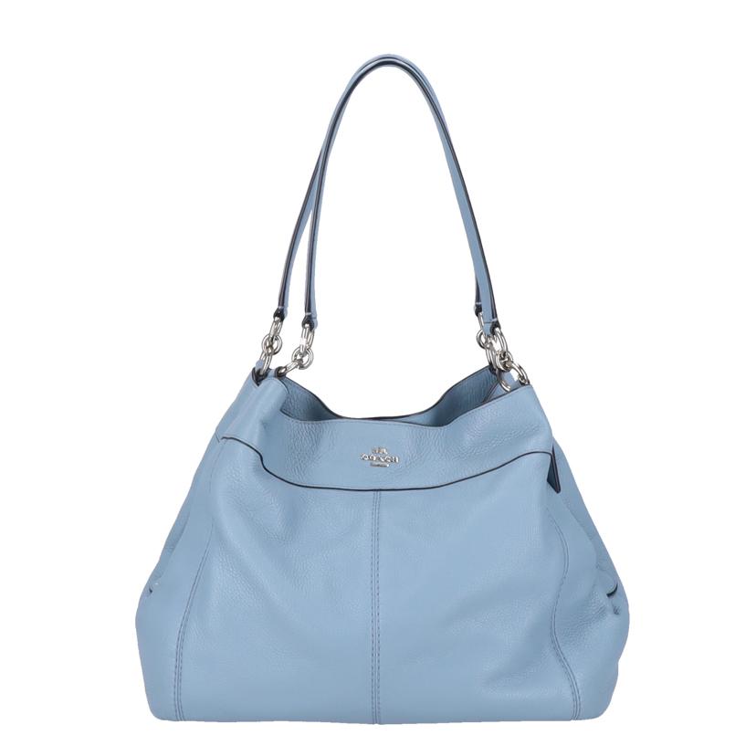 COACH コーチ/ペブルドレザー/ショルダー/F57545//D17**/Bランク/78