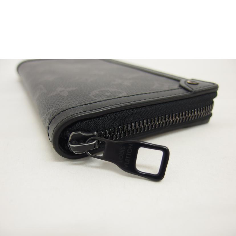 LV ルイ・ヴィトン/トランク・ジッピーウォレット/モノグラム/エクリプス/M80558//ICチ***/ABランク/04