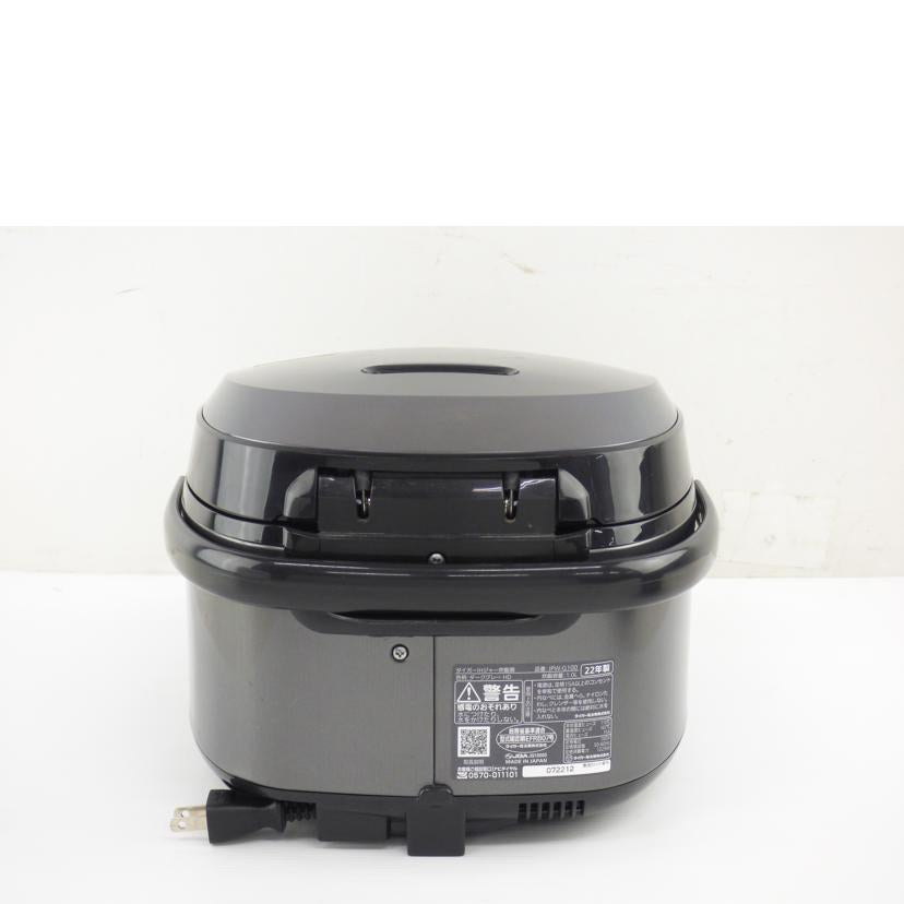 TIGER タイガー/IHジャー炊飯器/JPW-G100//072212/Cランク/64