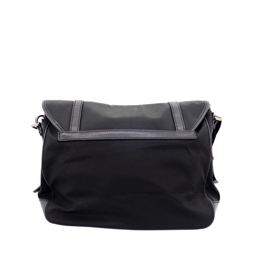 BURBERRY バーバリー/バーバリーナイロン×レザーメッセンジャーショルダー//Aランク/75