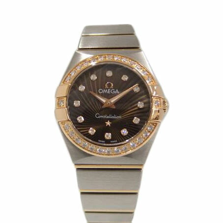 OMEGA オメガ/コンステレーション/PGコンビ/12Pダイヤ/クォーツ/123.25.24.60.63.001//912*****/Aランク/82