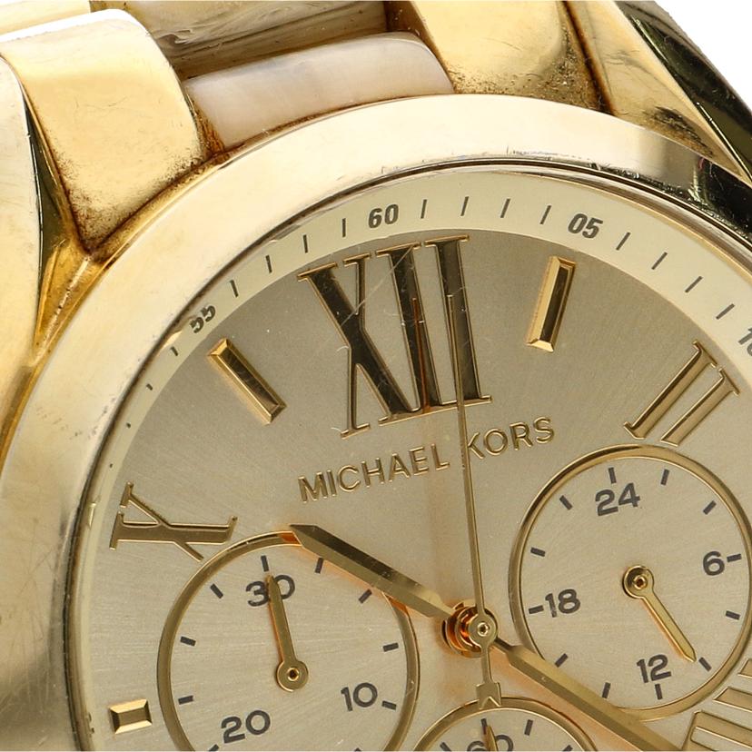 MICHAEL KORS マイケルコース/MK/ブラッドショー//クロノグラフ/クォーツ/MK-5722//111***/Bランク/06
