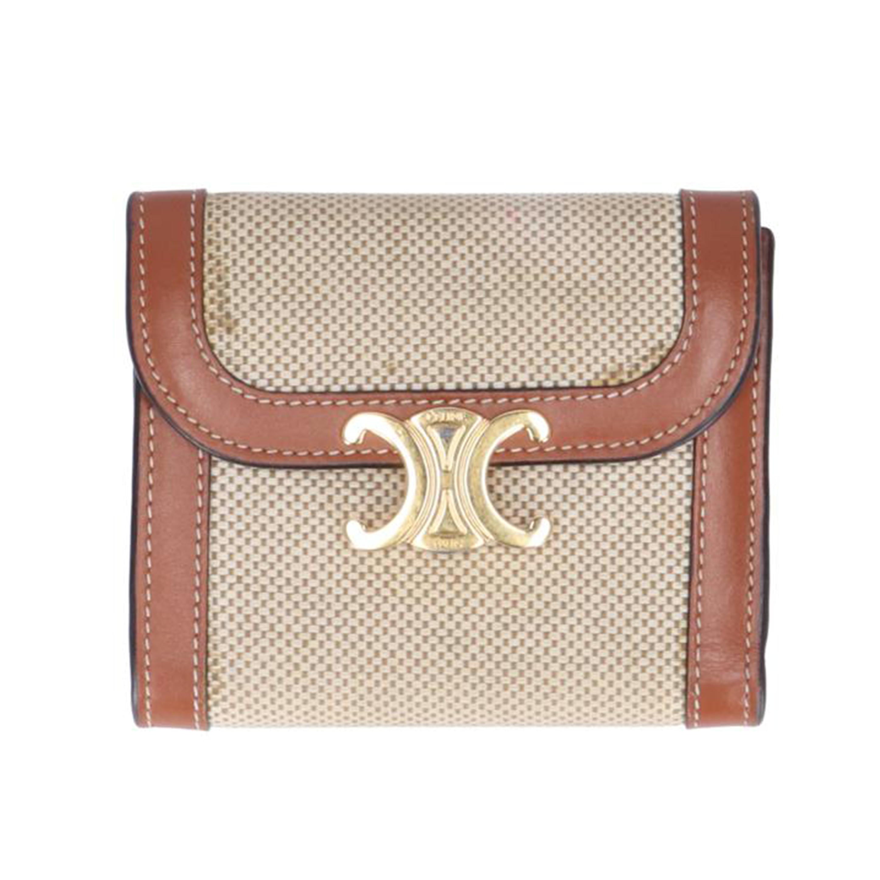 CELINE セリーヌ/二つ折り財布//Bランク/93