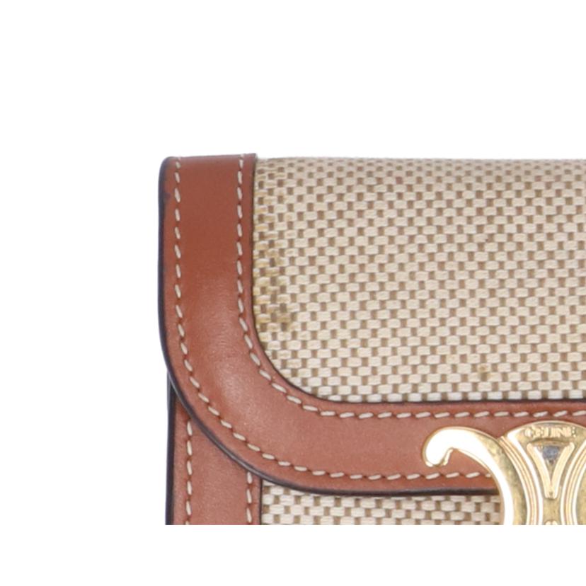 CELINE セリーヌ/二つ折り財布//Bランク/93