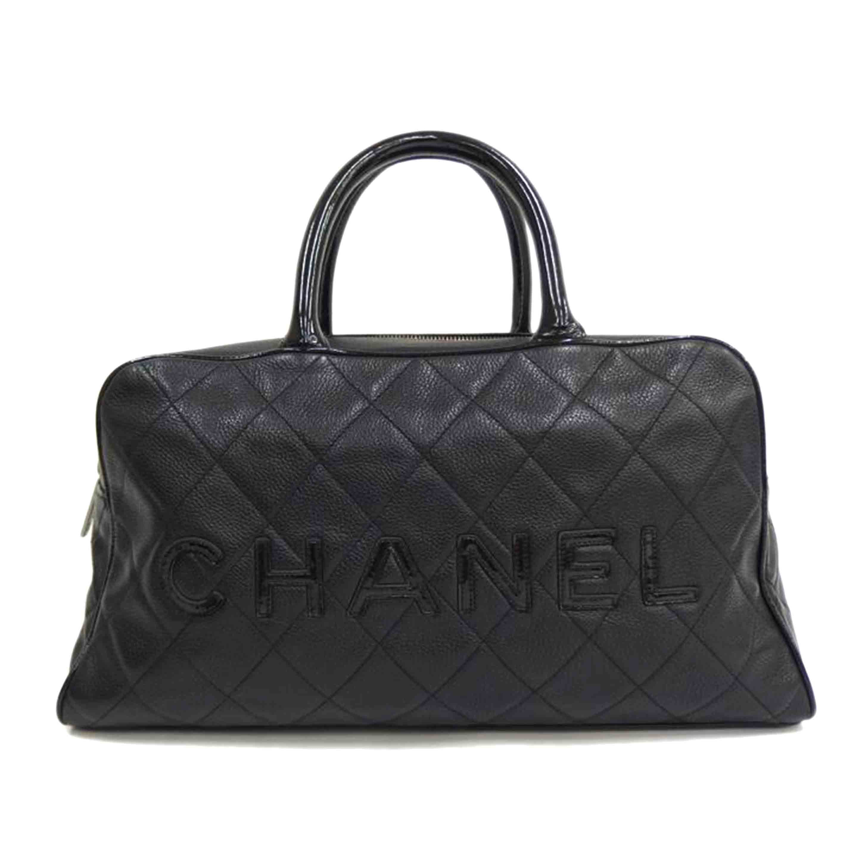 CHANEL シャネル/マトラッセ/キャビアスキンボウリングバック/A15685//620****/ABランク/82