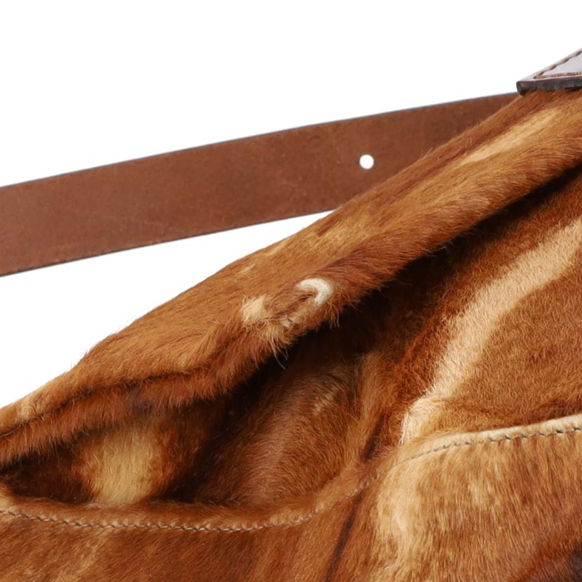 FENDI フェンディ/マンマバッグ/ハラコレザー/26325//221***********/ABランク/91
