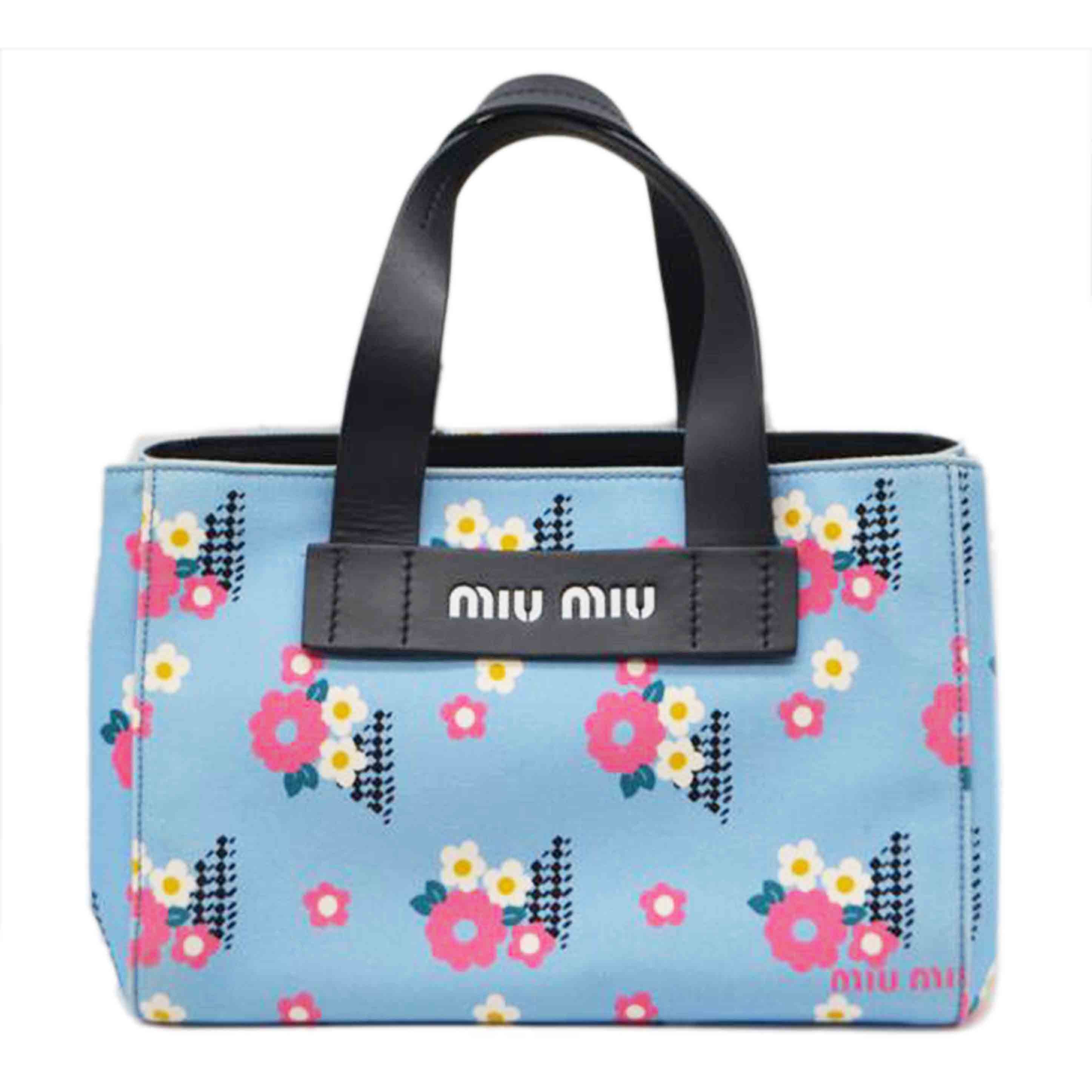 miu miu ミュウミュウ/エヴリウェアフラワーハンド/ブルー/5BA085//RFI****/ABランク/89