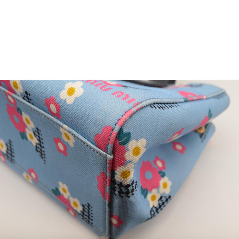 miu miu ミュウミュウ/エヴリウェアフラワーハンド/ブルー/5BA085//RFI****/ABランク/89