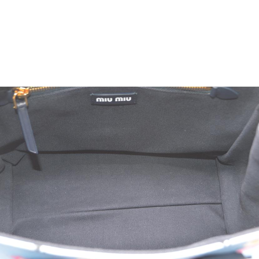 miu miu ミュウミュウ/エヴリウェアフラワーハンド/ブルー/5BA085//RFI****/ABランク/89