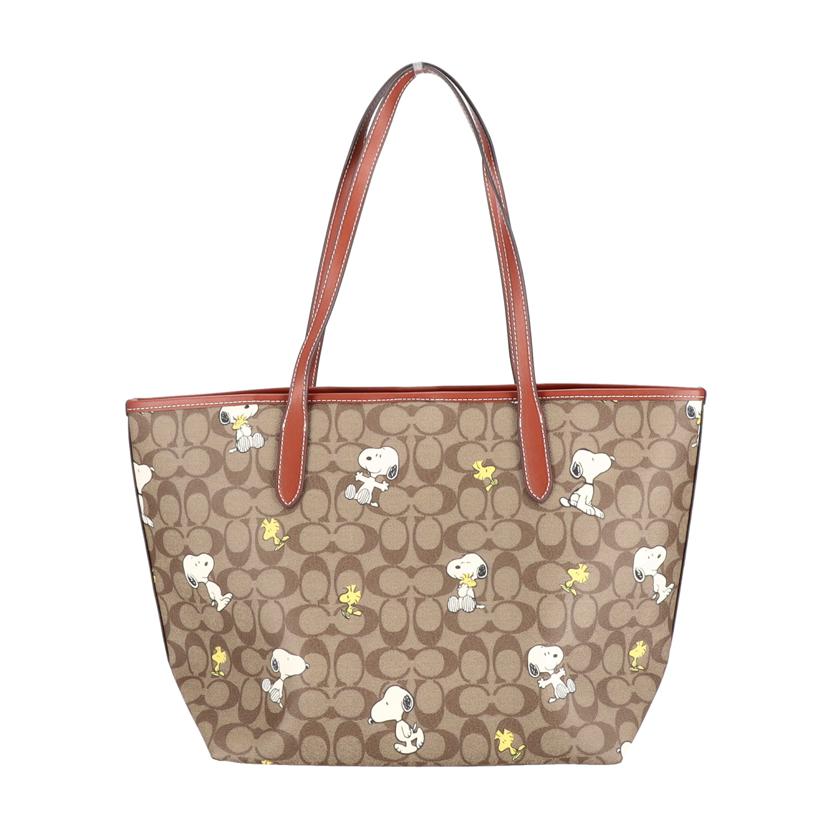 COACH コーチ/トートバッグ/PEANUTS/H2278-CF186//Aランク/93