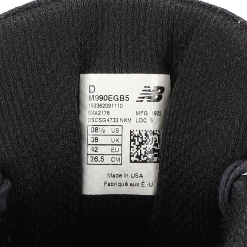 new balance ニューバランス/new balance M990 EGB5/M990EGB5//Aランク/64