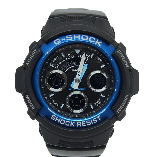 CASIO カシオ/デジアナウォッチ/クォール/ブルー×ブラック/AW-591-2AJF//ABランク/04