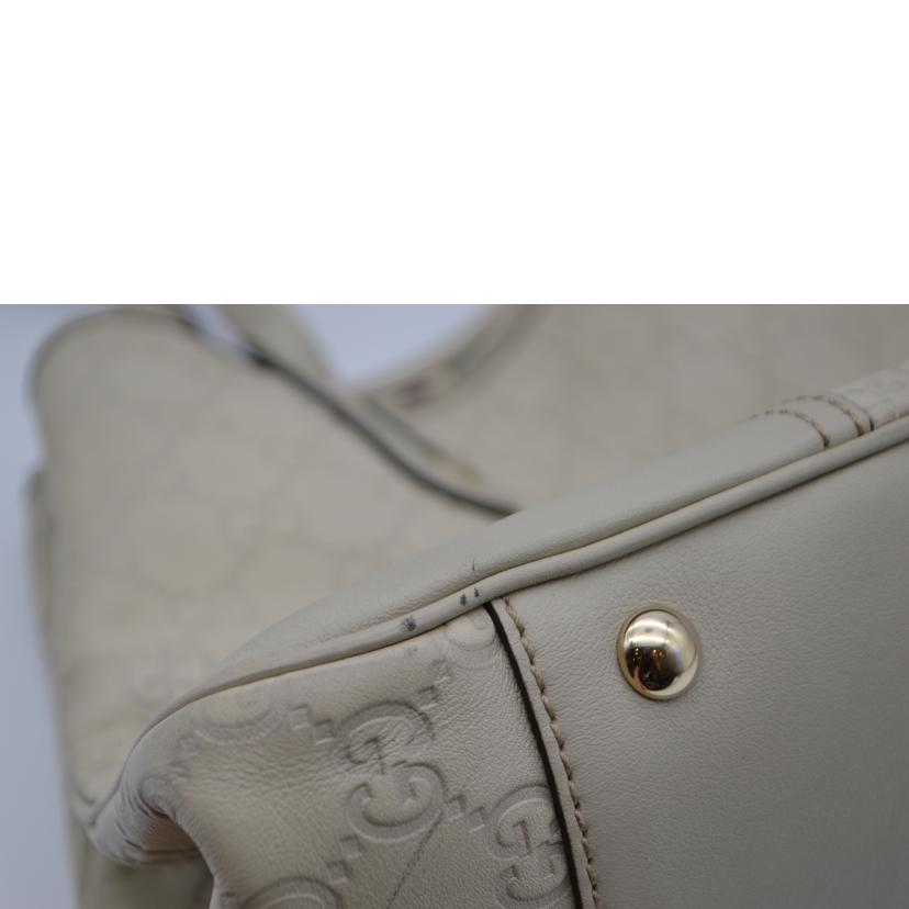 GUCCI グッチ/グッチシマプリンシーレザートート/アイボリー/163805//002***/ABランク/89