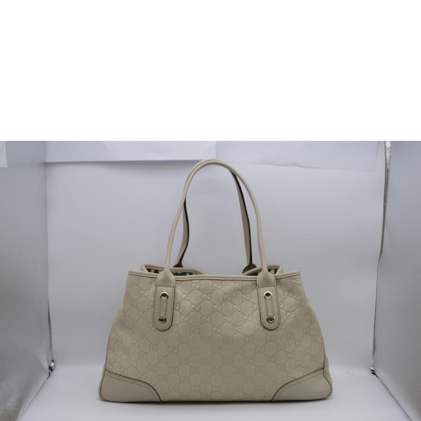 GUCCI グッチ/グッチシマプリンシーレザートート/アイボリー/163805//002***/ABランク/89