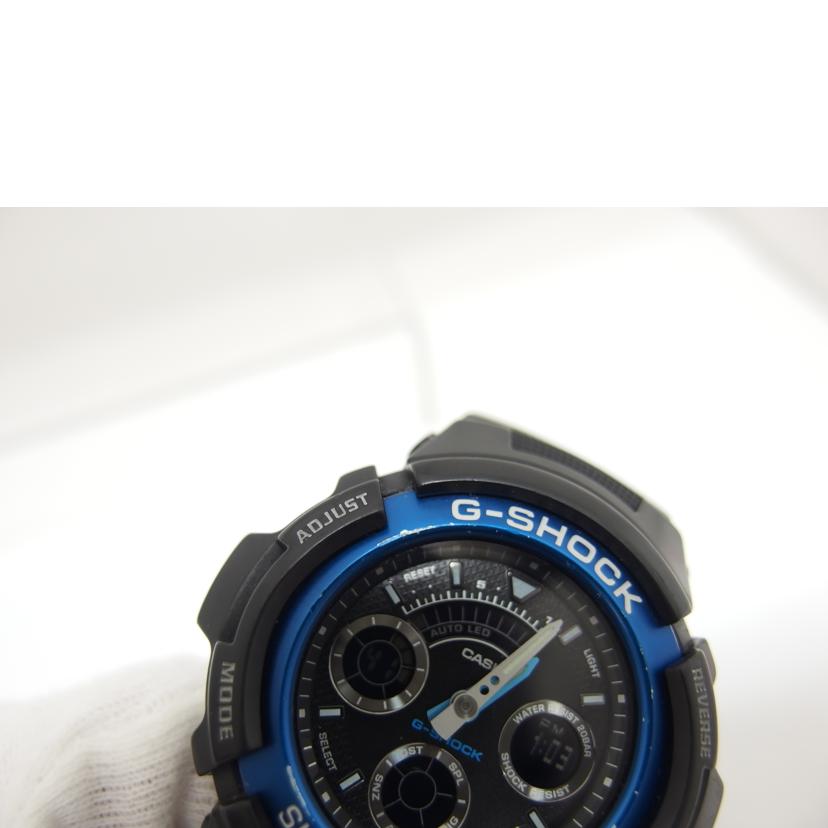 CASIO カシオ/デジアナウォッチ/クォール/ブルー×ブラック/AW-591-2AJF//ABランク/04