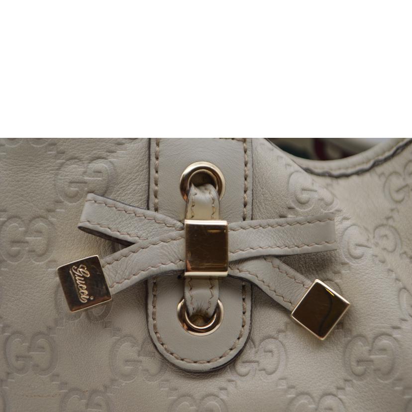 GUCCI グッチ/グッチシマプリンシーレザートート/アイボリー/163805//002***/ABランク/89