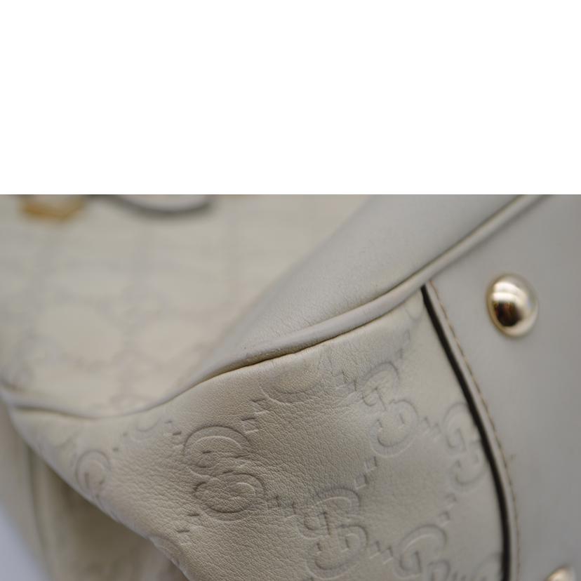 GUCCI グッチ/グッチシマプリンシーレザートート/アイボリー/163805//002***/ABランク/89