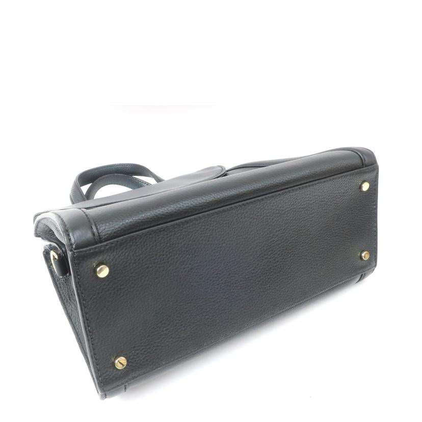 Kate Spade ケイトスペード/レザー2WAYバッグ ブラック ストライプ/PXRU6469//ABランク/65