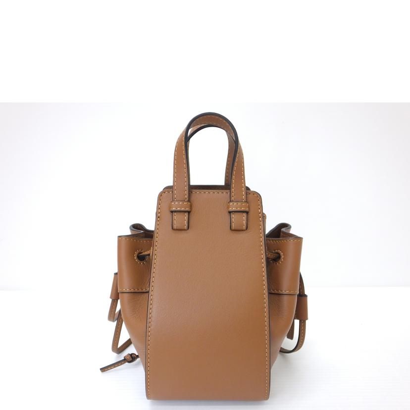 LOEWE ロエベ/2WAYハンモックドローストリングミニバッグ/314.30.V07//SAランク/88