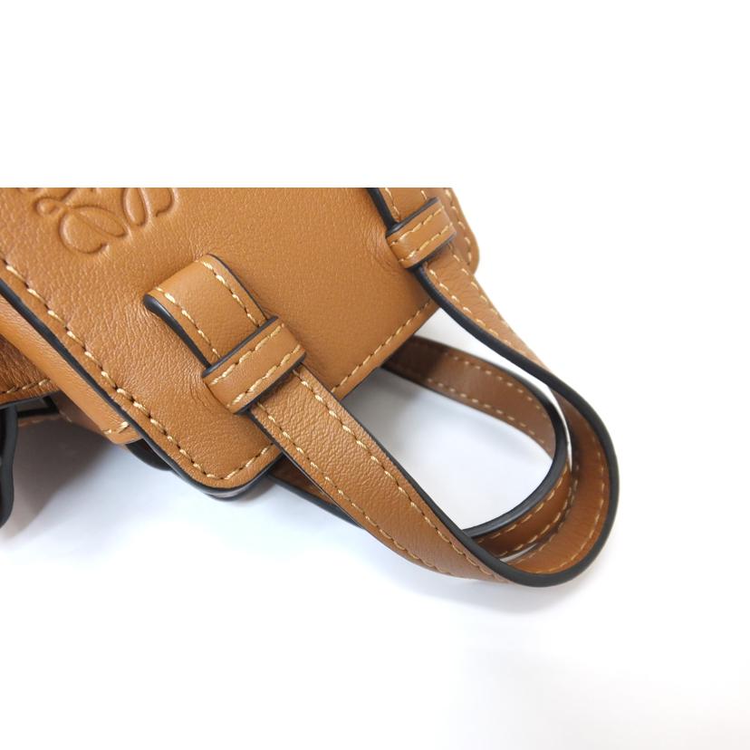 LOEWE ロエベ/2WAYハンモックドローストリングミニバッグ/314.30.V07//SAランク/88