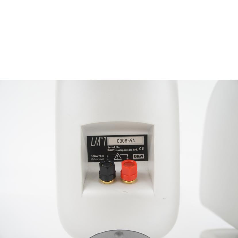 B&W/スピーカー/LM1//ABランク/75