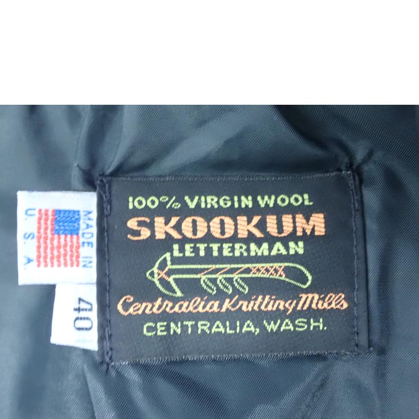 SKOOKUM スクーカム/★SKOOKUMスタジャン USA製//40/ABランク/62