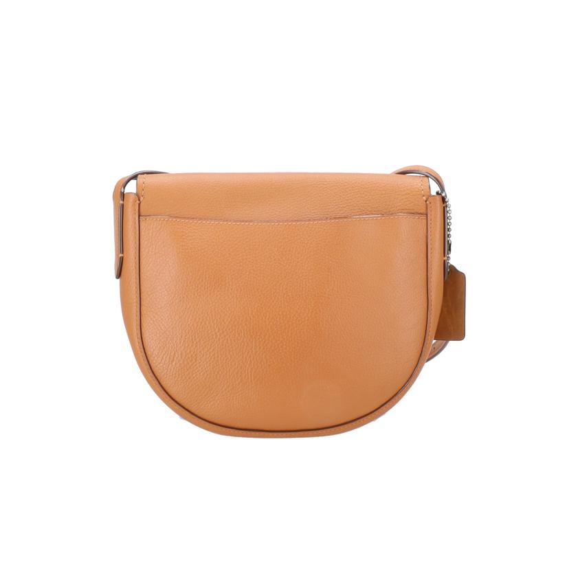 COACH コーチ/ロゴレザーショルダーバッグ/ブラウン系/F59723//H17**/Aランク/40