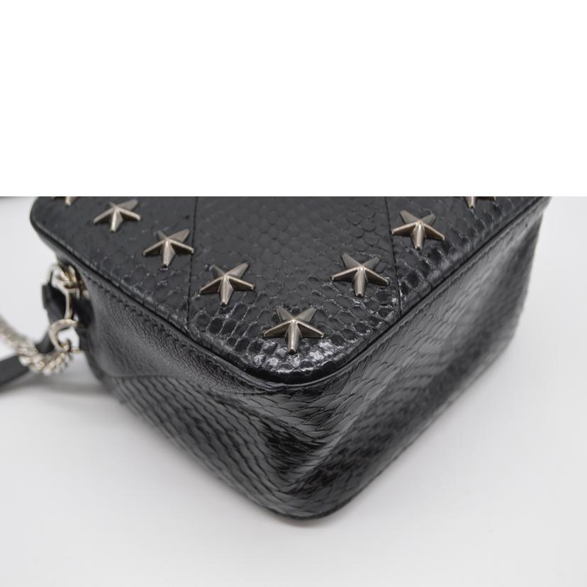 JIMMY CHOO ジミーチュウ/サニースタースタッズチェーンレザーショルダー/SUNNY//F14***/ABランク/89