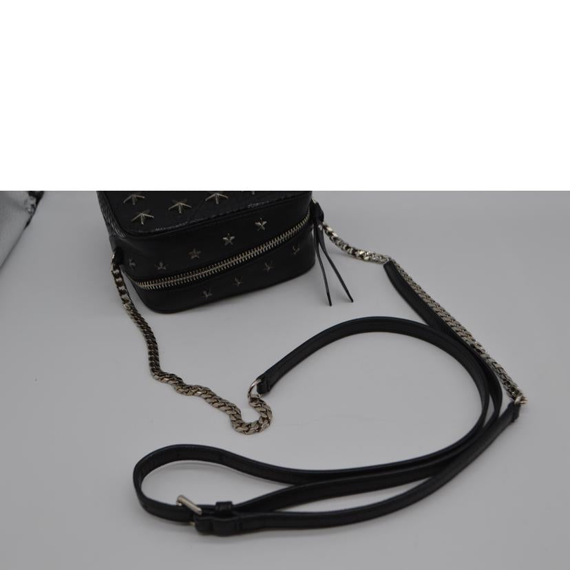 JIMMY CHOO ジミーチュウ/サニースタースタッズチェーンレザーショルダー/SUNNY//F14***/ABランク/89