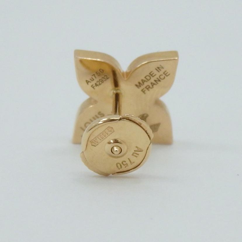 LV ルイ・ヴィトン/ピアス スター ブロッサム(片耳)/Au750/ダイヤ約0.20ct/Q96944//F42932/ABランク/77