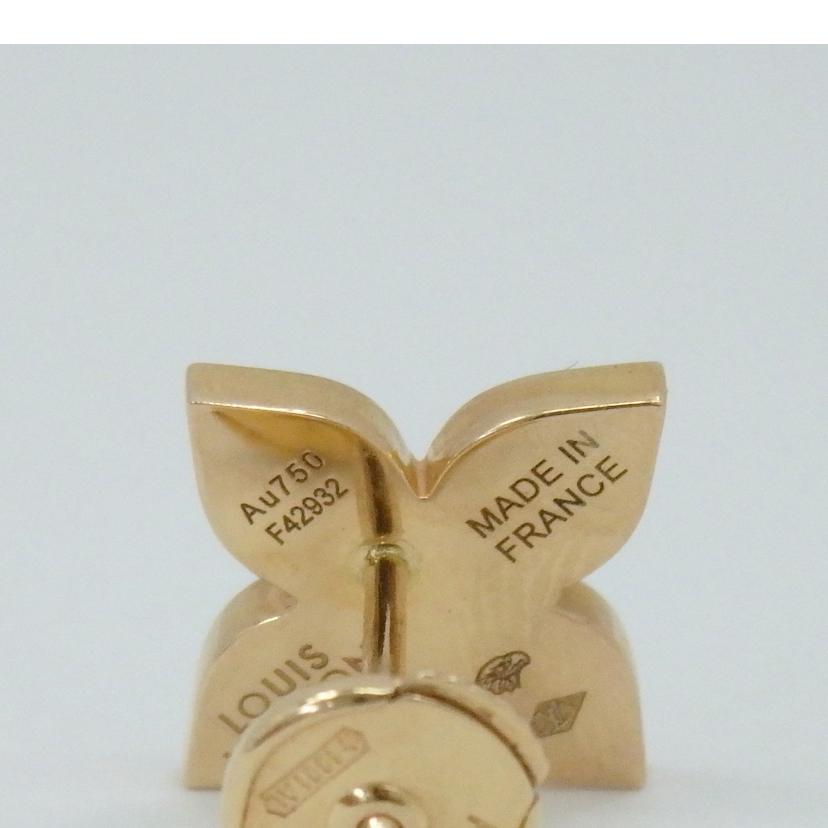LV ルイ・ヴィトン/ピアス スター ブロッサム(片耳)/Au750/ダイヤ約0.20ct/Q96944//F42932/ABランク/77