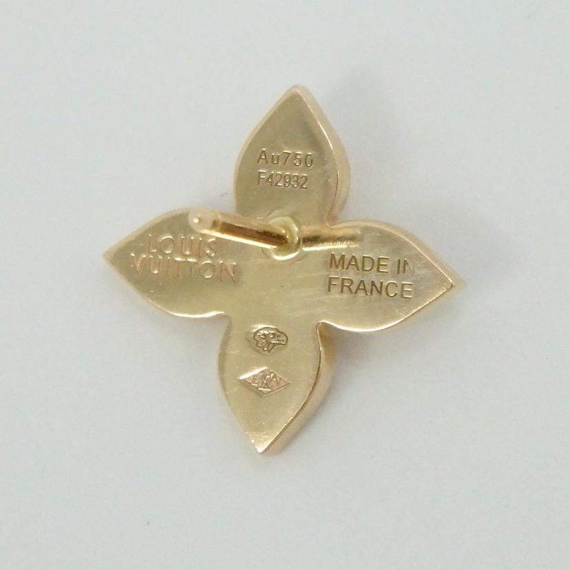 LV ルイ・ヴィトン/ピアス スター ブロッサム(片耳)/Au750/ダイヤ約0.20ct/Q96944//F42932/ABランク/77