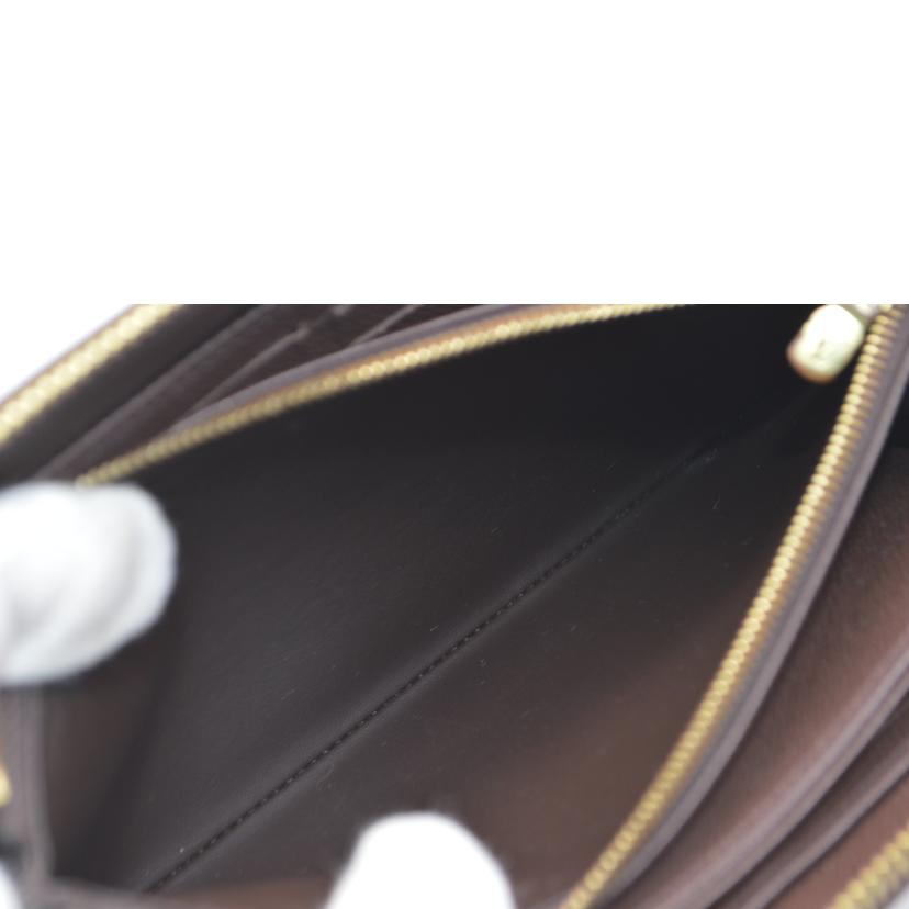 LV ルイヴィトン/ジッピー・ウォレット新型/ダミエ/エヌベ/ブラウン/N41661//LM4***/Bランク/89