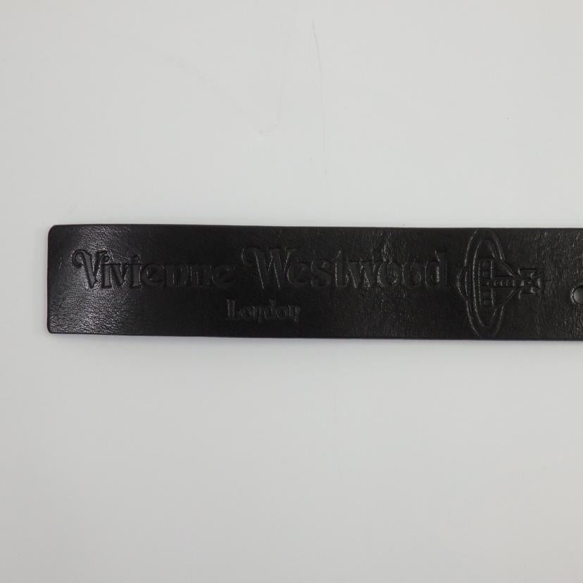 VivienneWestwood/オーブバックル レザーベルト//Aランク/25