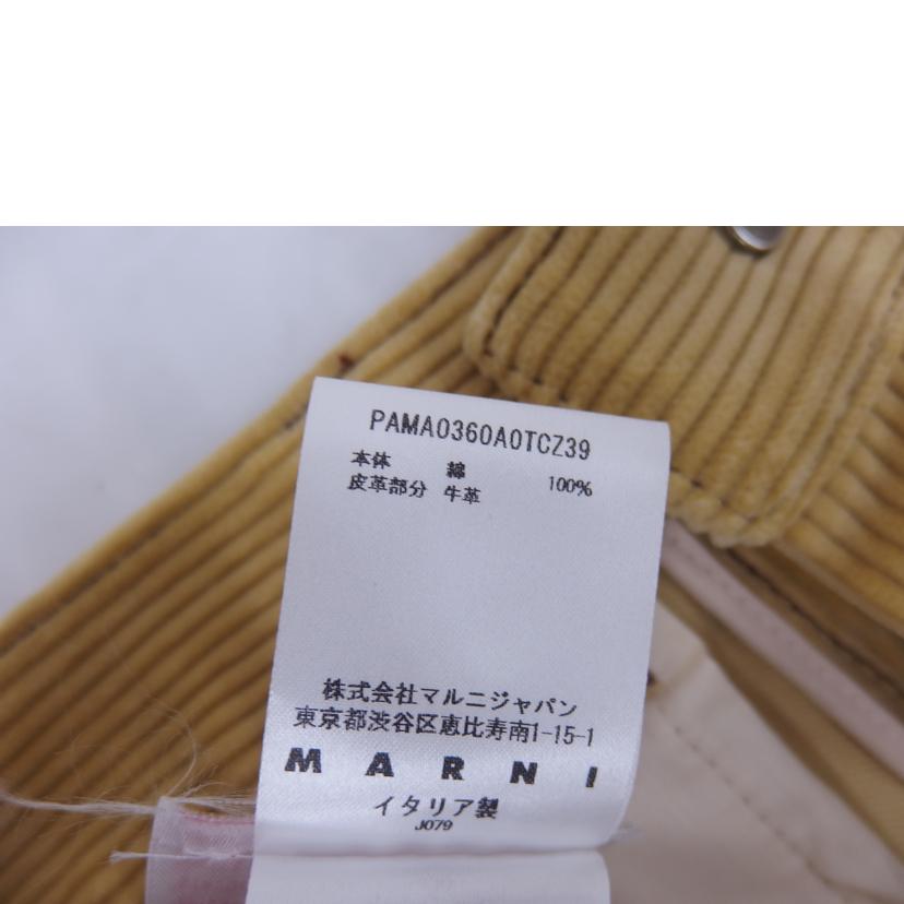 MARNI マルニ/MARNI コーディロイパンツ//ABランク/82