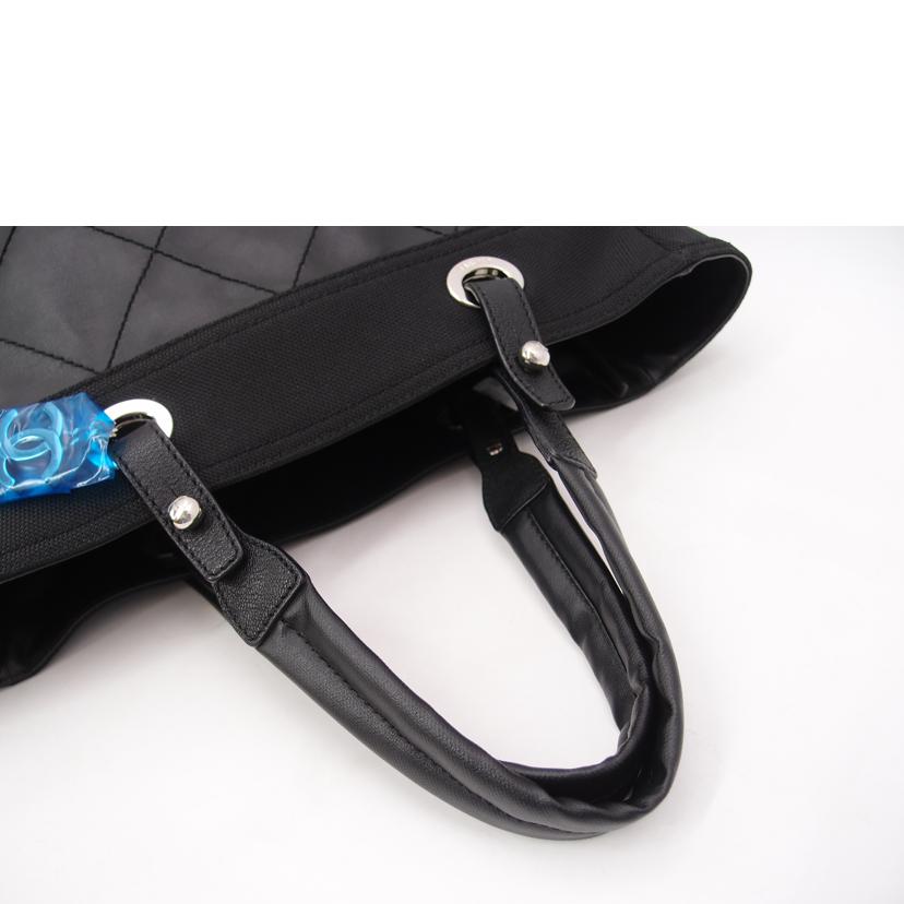 CHANEL シャネル/パリビアリッツトートMM/ブラック/A34209 //124***********/Aランク/69