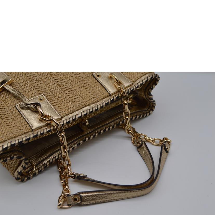 MICHAEL KORS マイケルコース/ストローロザリーショッパー2wayレザートート/30S6MS4T2M//Aランク/89