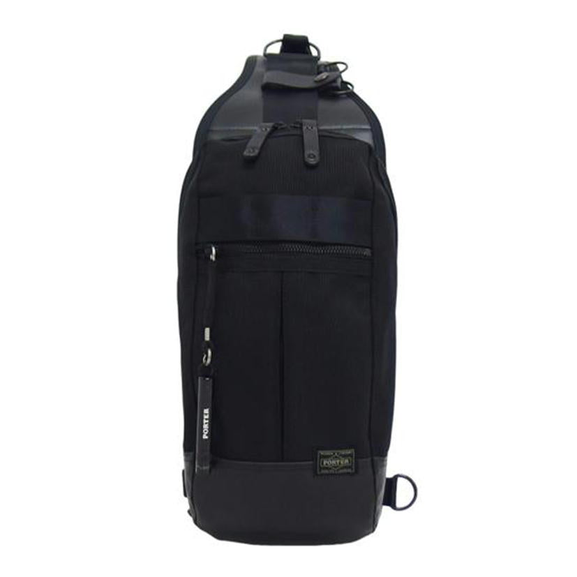 PORTER ポーター/ヒート/スリングショルダーバッグ/ブラック/703-08000//ABランク/04
