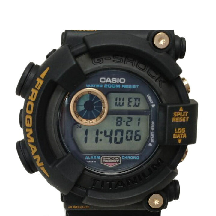 CASIO カシオ/ G-SHOCK 2代目フロッグマン 黒金蛙/DW-8200B-9A//552***/ABランク/52