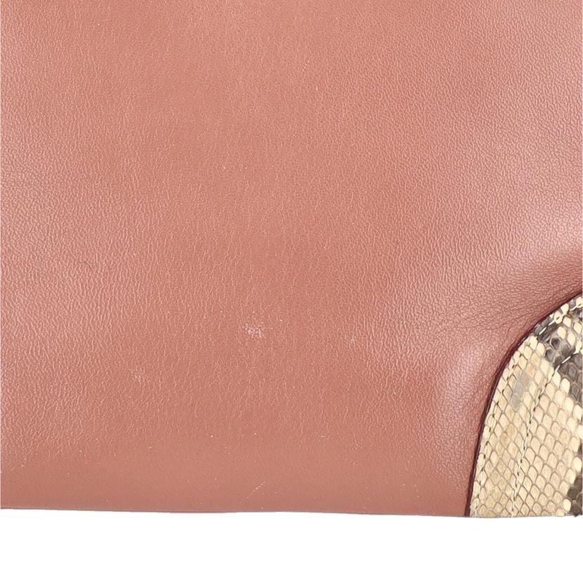 COCOCELUXGOLD ココセリュックスゴールド/レザーパイソン2WAYバッグ//Bランク/06