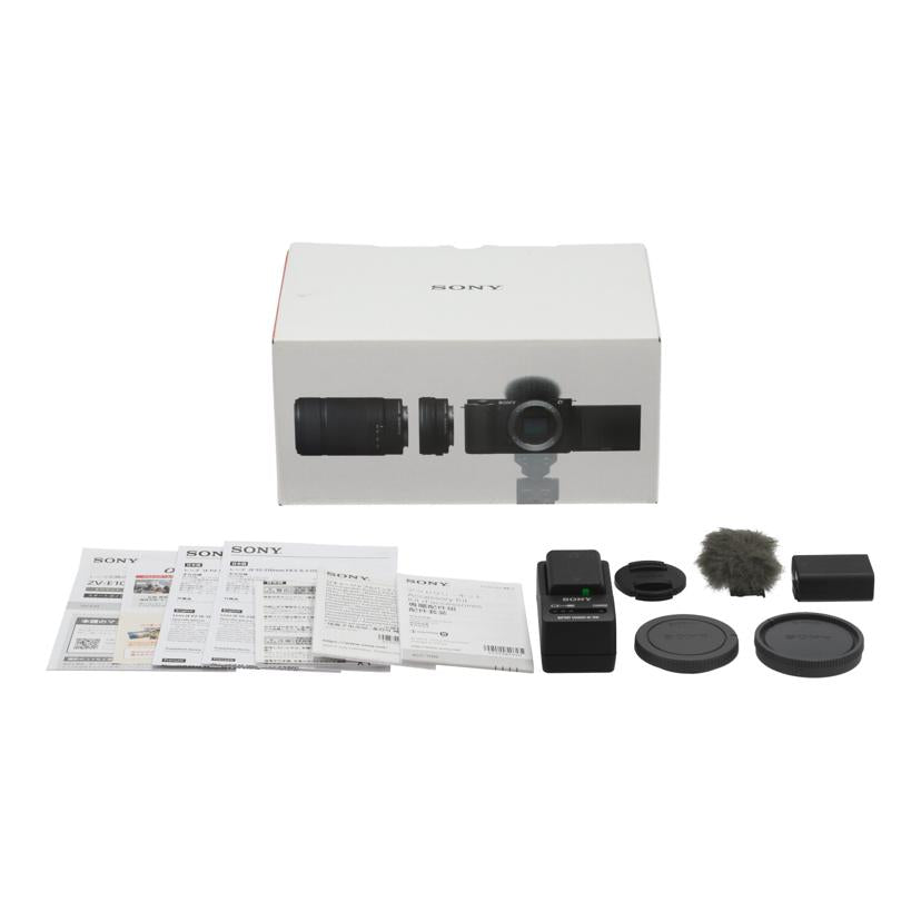 SONY ソニー /ミラーレス一眼 ダブルズームキット/VLOGCAM/ZV-E10Y//S015780105C/ABランク/67