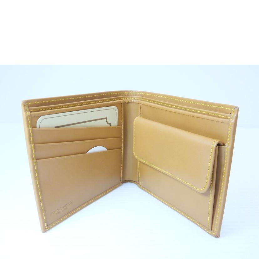 HUNTING WORLO ハンティングワールド/バチュークロス二つ折り財布//747****/Aランク/88