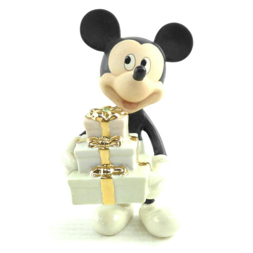LENOX レノックス/Mickey's Gift to You ミッキーマウス 置物//ABランク/64