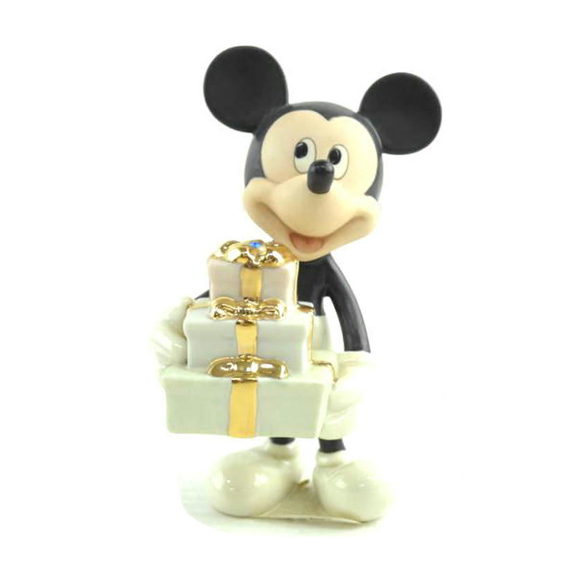 LENOX レノックス/Mickey's Gift to You ミッキーマウス 置物//ABランク/64