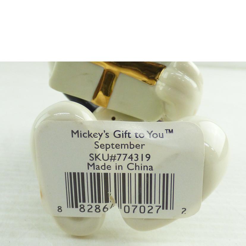 LENOX レノックス/Mickey's Gift to You ミッキーマウス 置物//ABランク/64